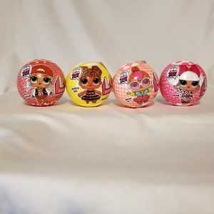 LOT OF 4 - LOL SURPRISE! -    SURPRISE 7.07 - OMB   -   COMPLETE SET  -  SEALED